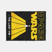 Spare Wars Laatste Speld Bowling Bowling Speler Fleece Deken (Voorkant (Horizontaal))