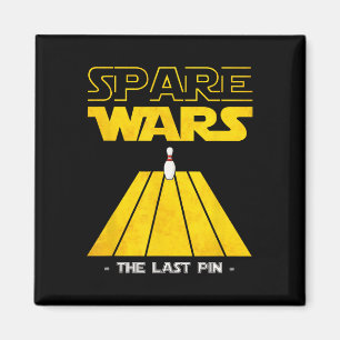 Spare Wars Laatste Speld Bowling Bowling Speler Magneet