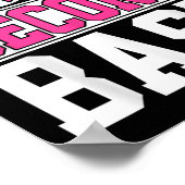 Sparen 2e Baseball Player Borstkanker waren Poster (Hoek)