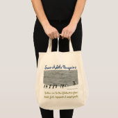 Sparen Adélie Penguins door RoseWrites Tote Bag (Voorkant (product))