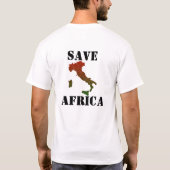 Sparen Afrika Italië Shirt (Achterkant)
