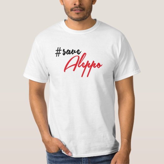 Sparen Aleppo T-shirt (Voorkant)