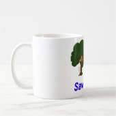 Sparen bomen koffiemok (Links)