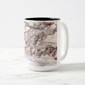 Sparen Butterflies Noord/Zuid Mok-Noord Tweekleurige Koffiemok (Voorkant rechts)