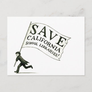 Sparen CA School Libraries Merchandise Briefkaart