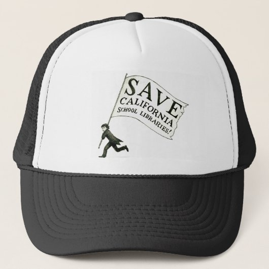 Sparen CA School Libraries Merchandise Trucker Pet (Voorkant)