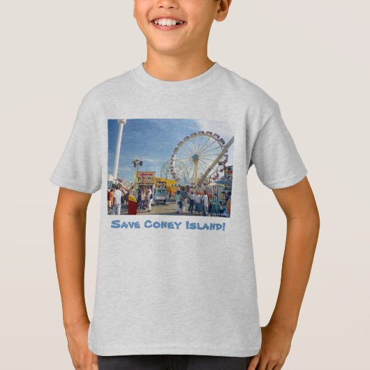 Sparen Coney Island! T-shirt van het kind (Voorkant)