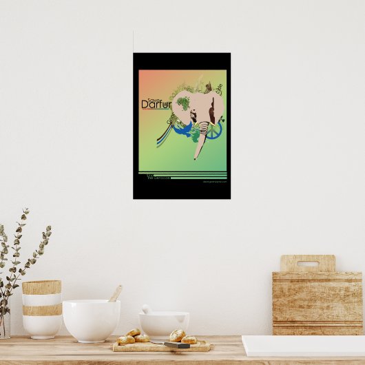 Sparen Darfur Poster (Keuken)