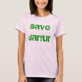 Sparen Darfur T-shirt. T-shirt (Voorkant)