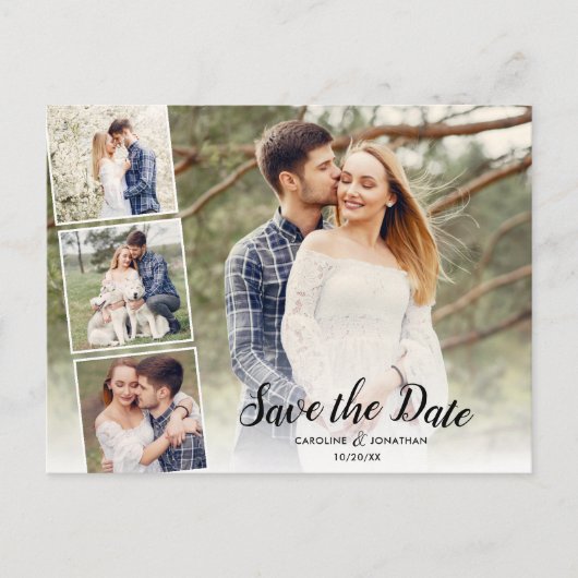 Sparen Datum 4 de  Bekleding van de Tekst van de F Briefkaart (Voorkant)