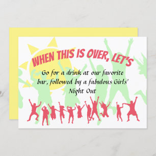 Sparen Datum wanneer dit over LAET na quarantaine  Kaart