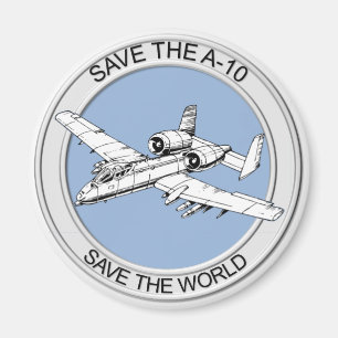 Sparen de A-10 Fridge Magnet