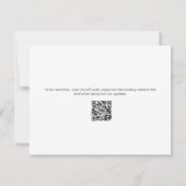 Sparen de Aankondiging QR van de Code van de Datum (Achterkant)