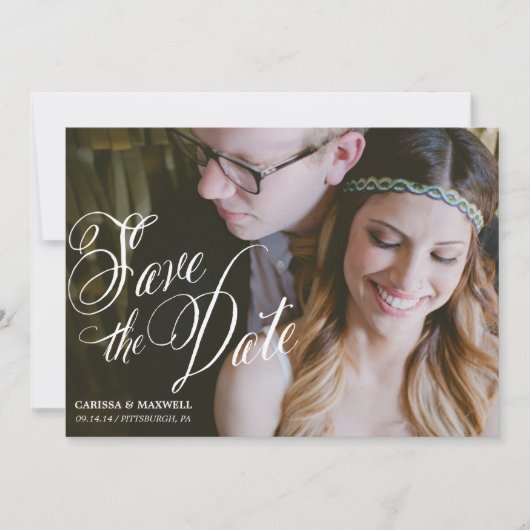 Sparen de Aankondiging van de Datum (Voorkant)