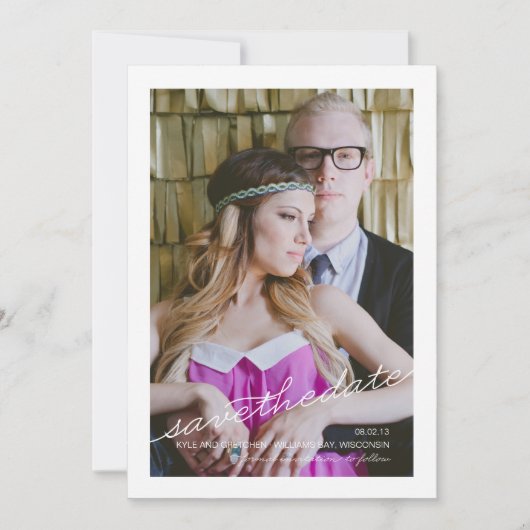 Sparen de Aankondiging van de Datum (Voorkant)