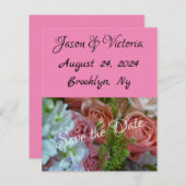 Sparen de Aankondiging van de Datum (Voorkant / Achterkant)