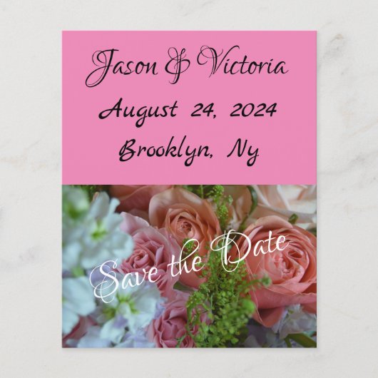 Sparen de Aankondiging van de Datum (Voorkant)