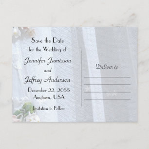 Sparen de Aankondiging van de Partij van de Wedden Briefkaart