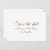 Sparen de Aankondiging van de Weddenschap van het  (Voorkant / Achterkant)