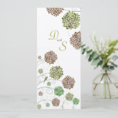 Sparen de Aankondiging van het Monogram van de (Staand voorkant)