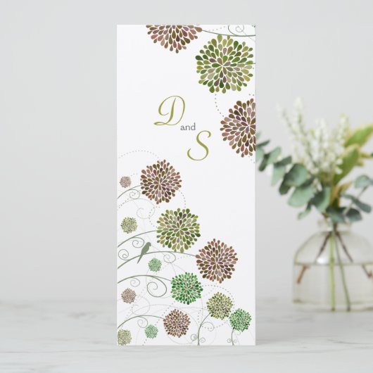 Sparen de Aankondiging van het Monogram van de (Staand voorkant)