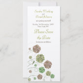 Sparen de Aankondiging van het Monogram van de (Achterkant)