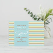 Sparen de Aankondigingen van de Datum (Staand voorkant)