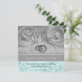 Sparen de Aankondigingen van de Datum (Staand voorkant)