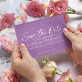 Sparen de Aankondigingen van de Datum (Paars)