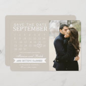 Sparen de Aankondigingen van de Kalender van de Da (Voorkant / Achterkant)