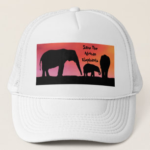 Sparen de Afrikaanse olifanten Trucker Pet
