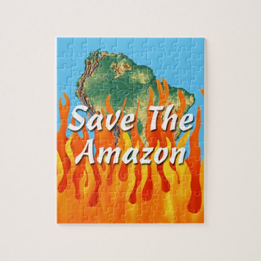 Sparen de Amazone Legpuzzel (Verticaal)