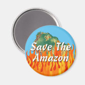 Sparen de Amazone Magneet (Voorkant / Achterkant)