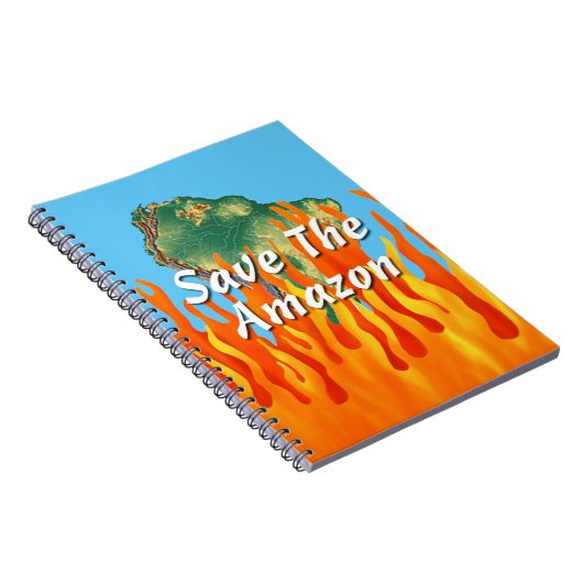 Sparen de Amazone Notitieboek (Rechterzijde)