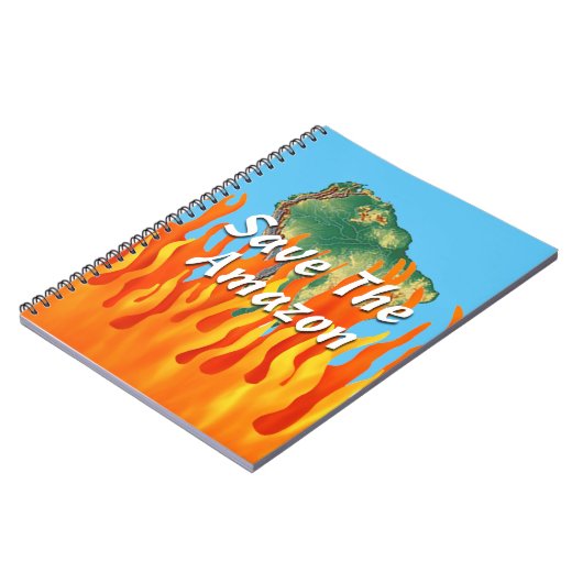 Sparen de Amazone Notitieboek (Linkerzijde)