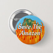 Sparen de Amazone Ronde Button 5,7 Cm (Voorkant /achterkant)