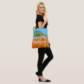 Sparen de Amazone Tote Bag (Op model)