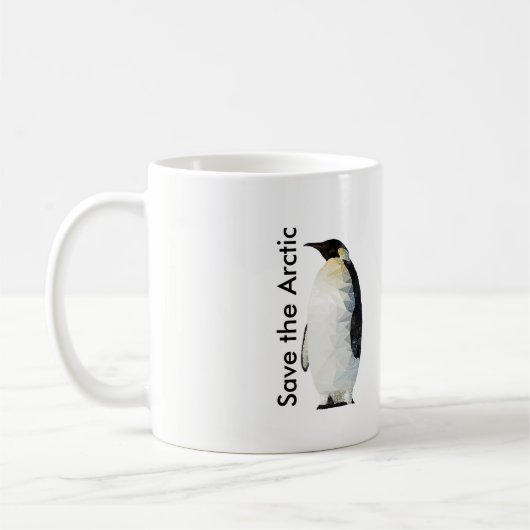 Sparen de Arctic Polyart Penguin Mok (Links)