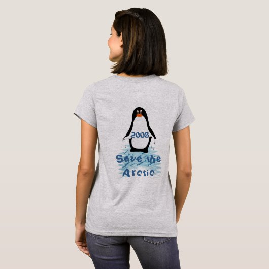 Sparen de Arctische T-shirt (Achterkant volledig)