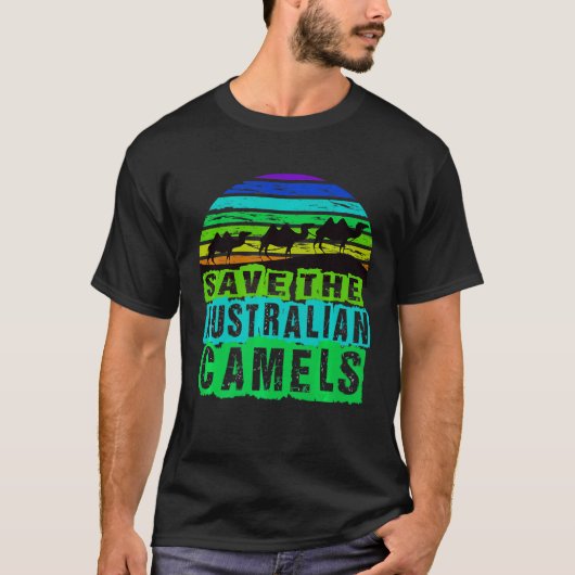 Sparen de Australische kamelen T-shirt (Voorkant)