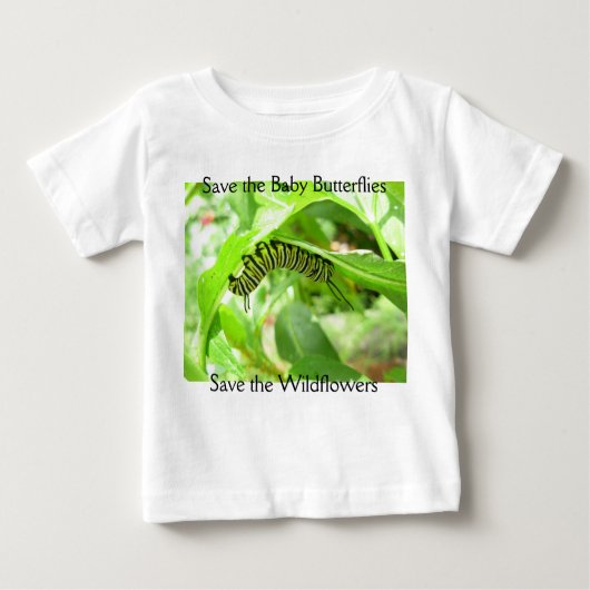 Sparen de Baby Butterflies T-Shirt (Voorkant)