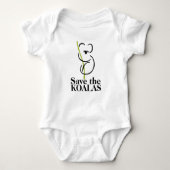 Sparen de Baby Sleeper van Koalas Romper (Voorkant)