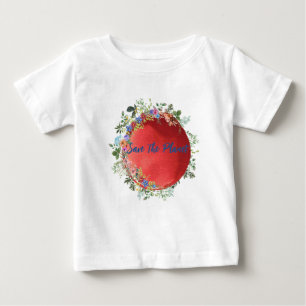 Sparen de Baby T-shirt van de planeet