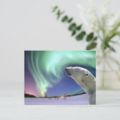 Sparen de Bedreigde Polaire Beren voor Kerstmis Feestdagenkaart (Staand voorkant)