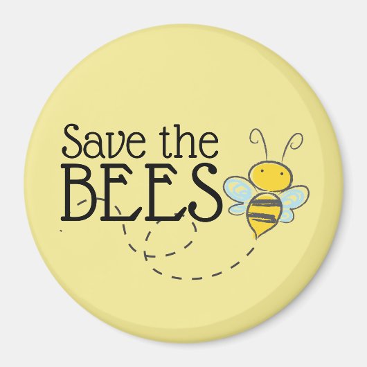 Sparen de Bees Magnet (Voorkant)