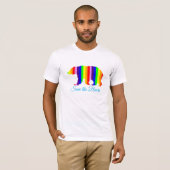 Sparen de Beren Grote Beer Pride Humor T-shirt (Voorkant volledig)