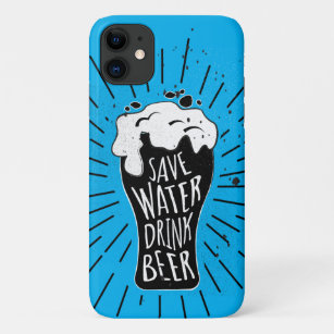 Sparen de Bier van de Drink van het Water Case-Mate iPhone Case