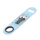 Sparen de Bier van de Drink van het Water Speed Flessenopener (Voorkant Gekanteld)