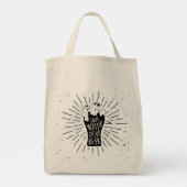 Sparen de Bier van de Drink van het Water Tote Bag (Achterkant)