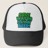 Sparen de Bier van de Drink van het Water Trucker Pet (Voorkant)